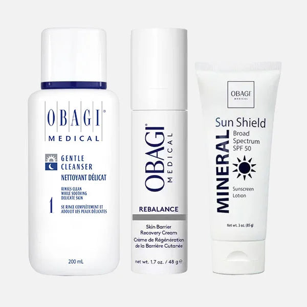Post Procedure kit - Compromised skin barrier, inflamed skin, post procedural skin.